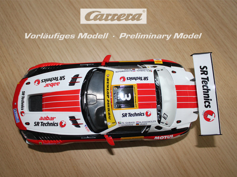 Carrera D124 Mercedes-Benz SLS AMG GT3 "Black Falcon, No.3