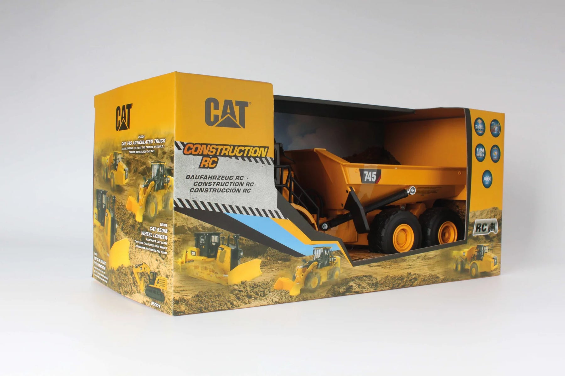 1:24 RC Cat® 745 Gelenkmuldenkipper