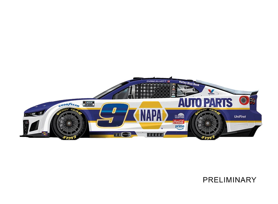 NASCAR Camaro NextGen ZL1 "Hendrick Motorsports, Chase Elliott, No.9" Season 2026