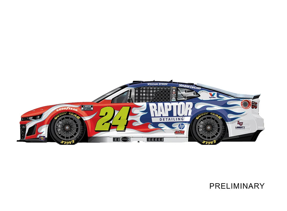 NASCAR Camaro NextGen ZL1 "Hendrick Motorsports, William Byron, No.24" Season 2026
