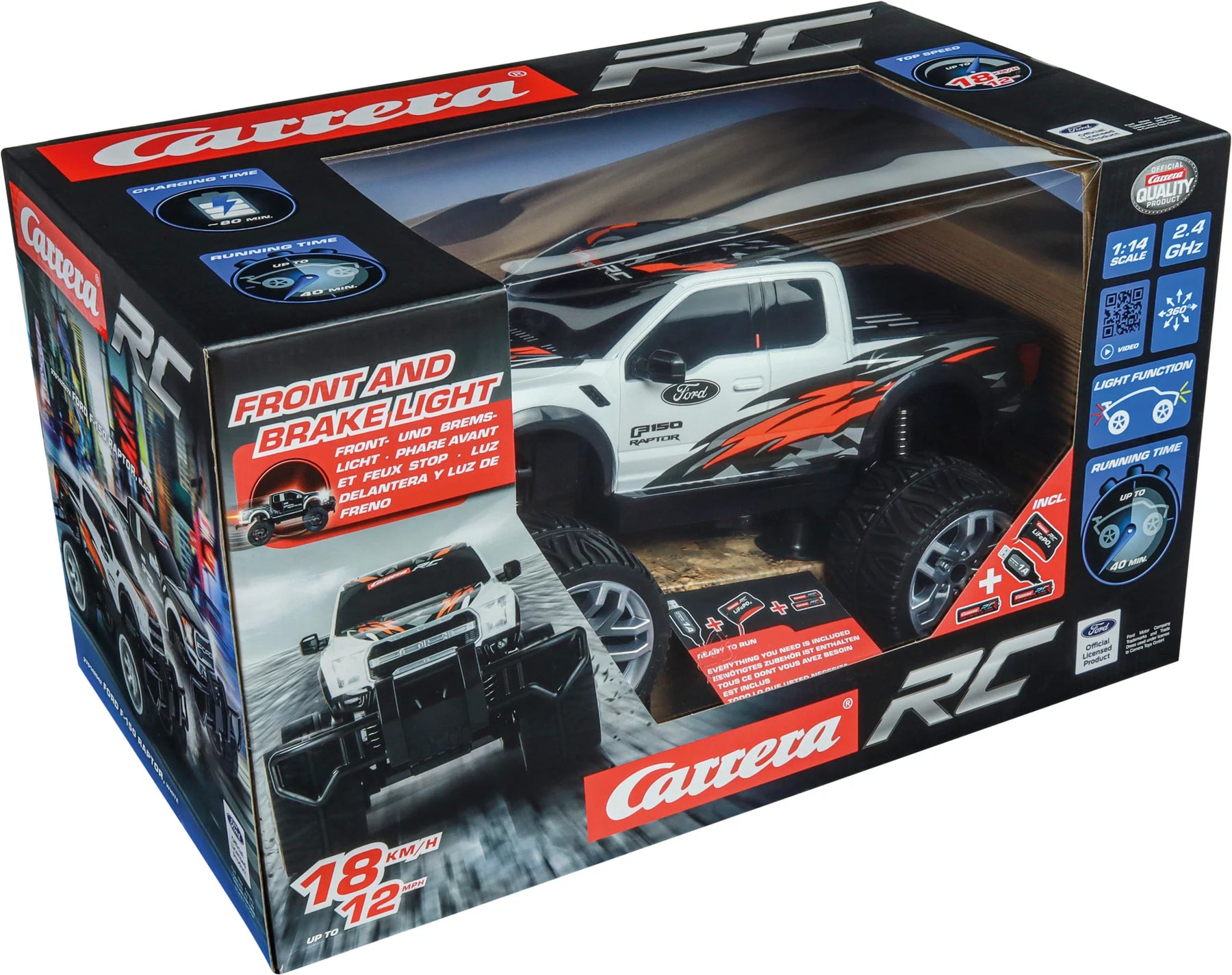 2,4GHz Ford F-150 Raptor, weiß