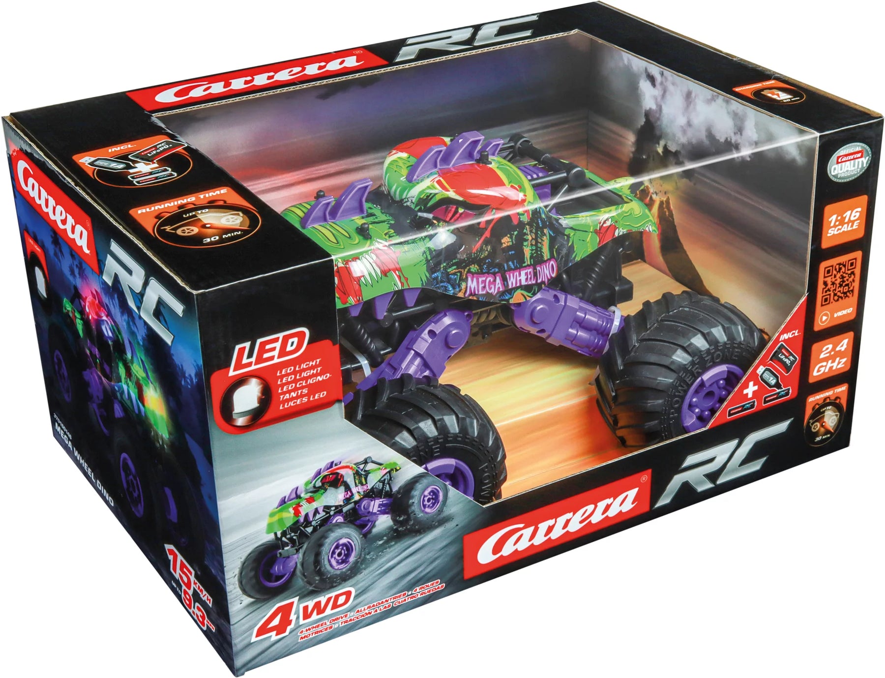 2,4GHz Mega Wheel Dino
