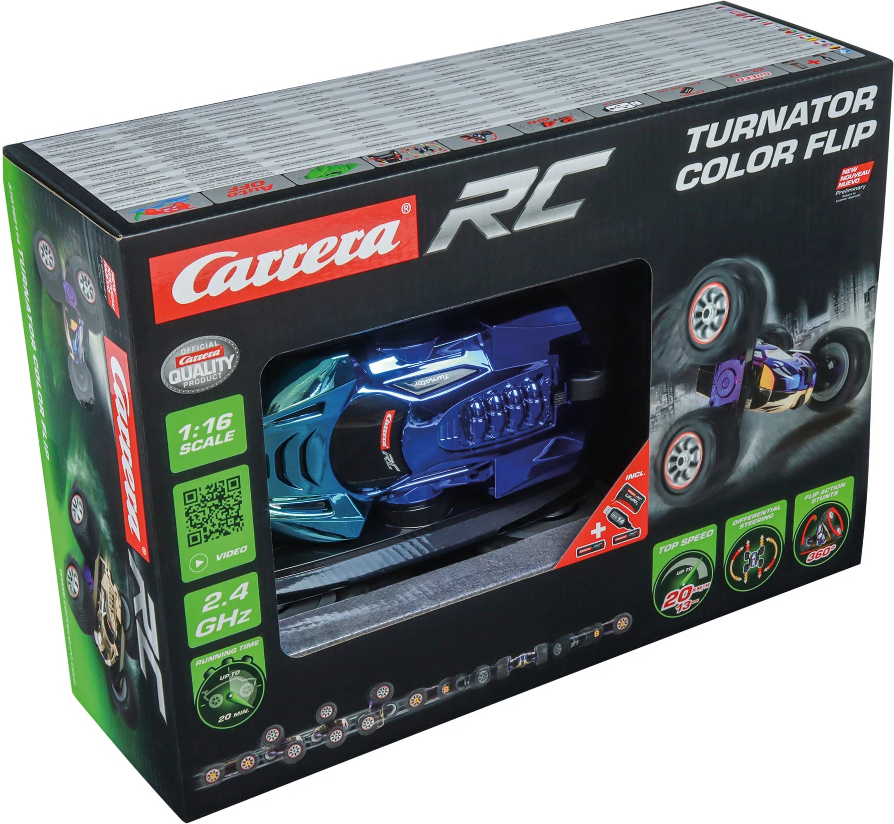 2,4GHz Turnator Color Flip