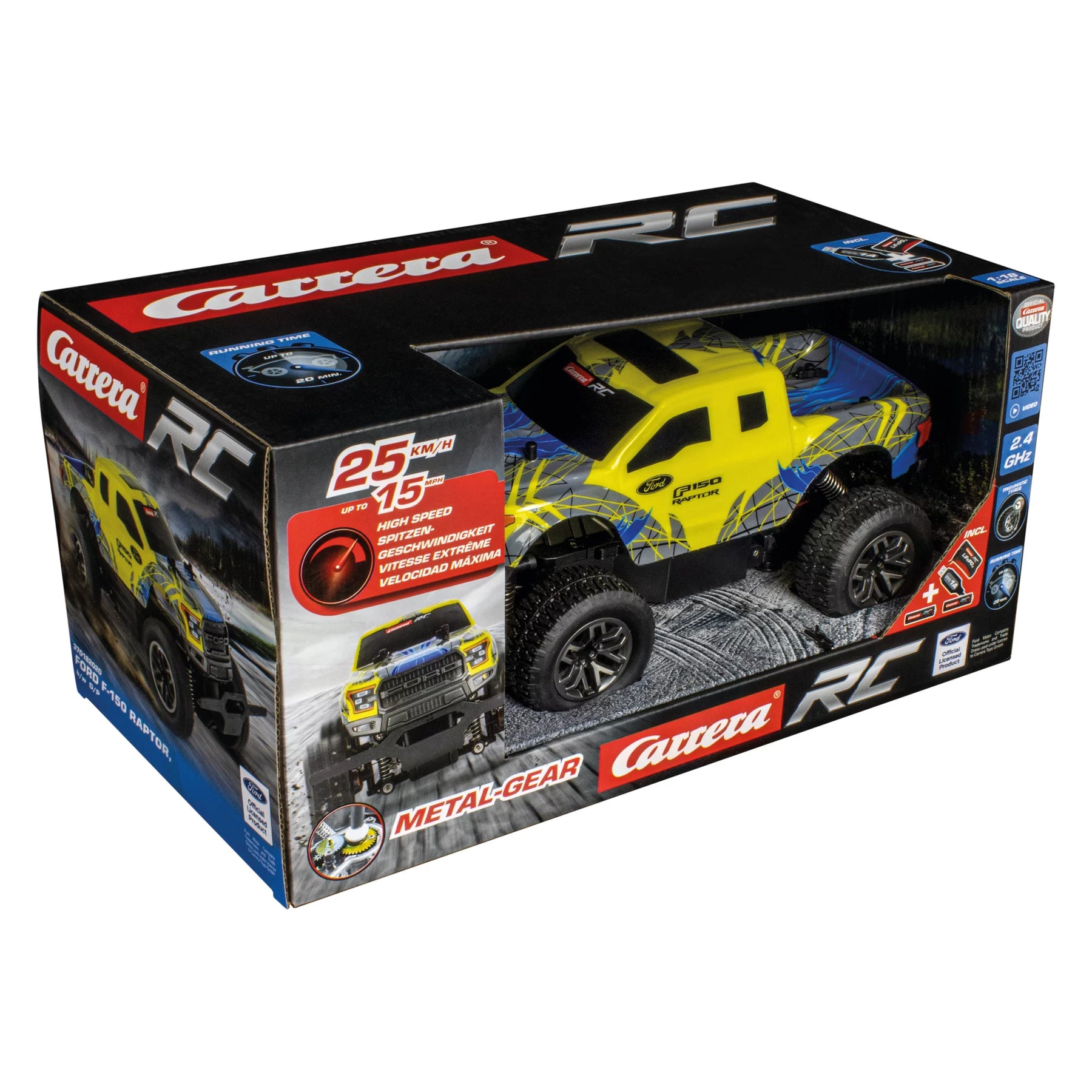 2,4GHz Ford F-150 Raptor, y/b D/P