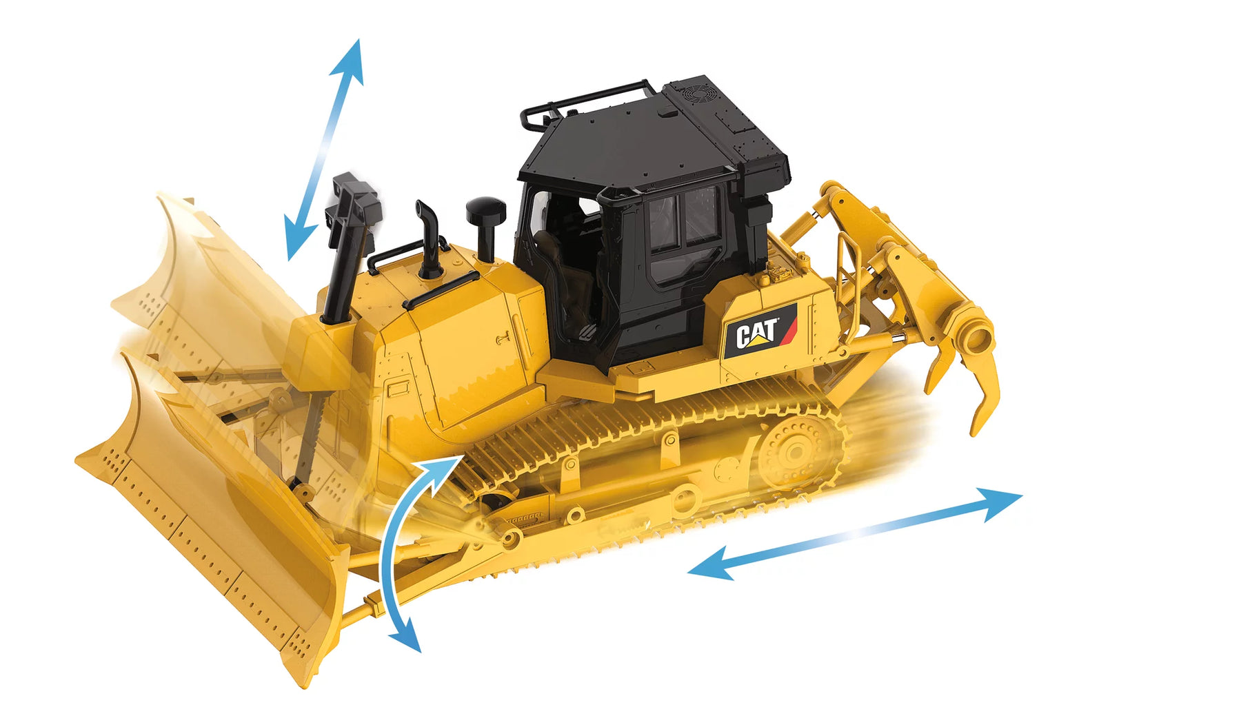 1:24 RC Cat® D7E Bulldozer