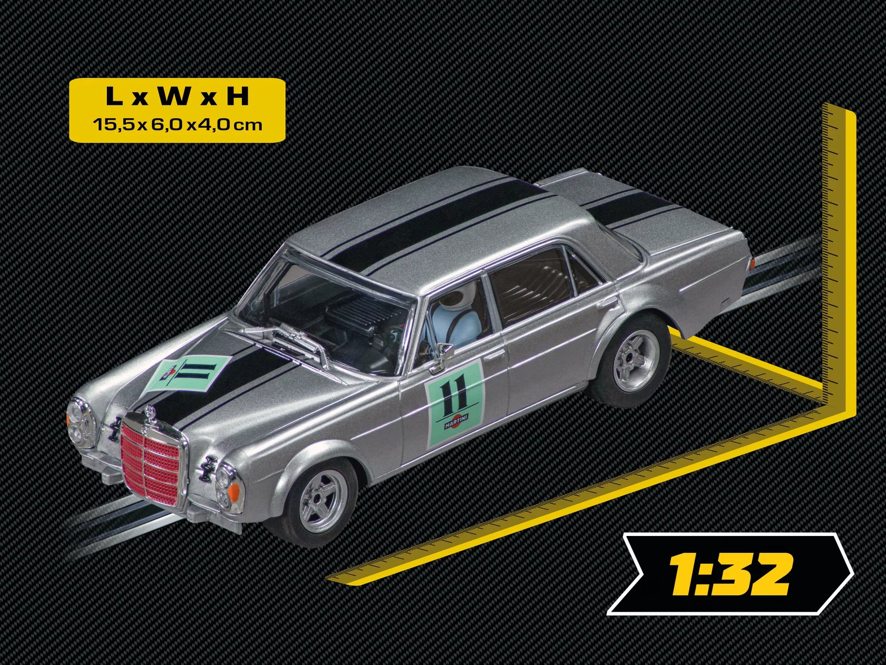 Mercedes-Benz 300 SEL 6.3 AMG "Preis der Nationen 1970, No.11"