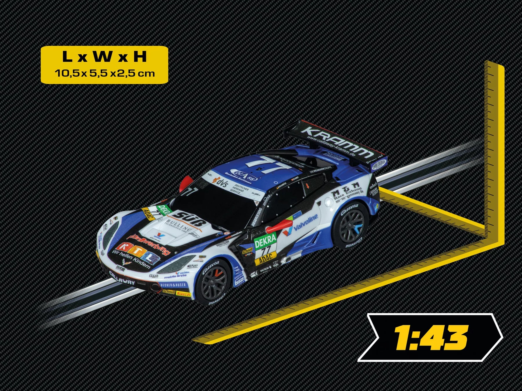 Chevrolet Corvette C7.R GT3 „Callaway Competition, No.77“