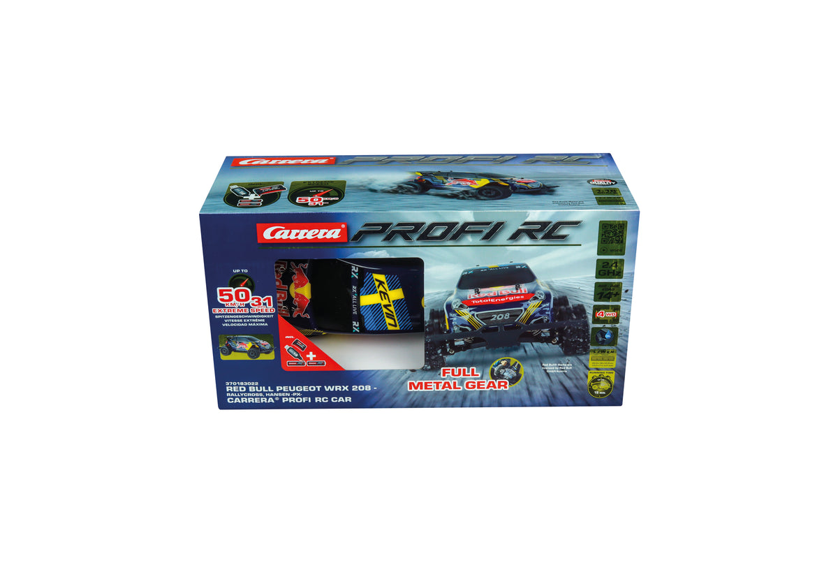 2,4GHz Red Bull Peugeot WRX 208 - Rallycross, Hansen -PX- Carrera Profi RC