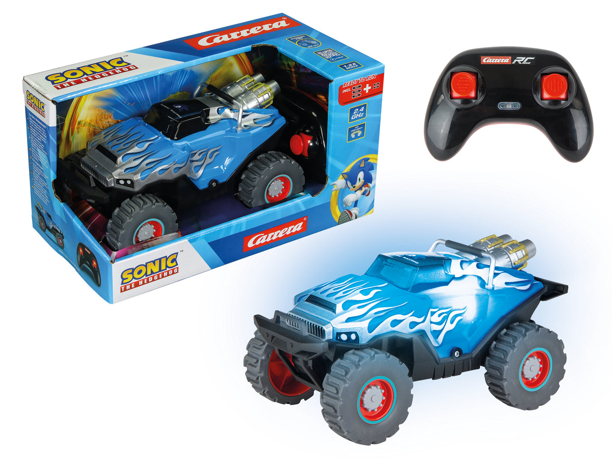 2,4GHz Sonic Racing Crossworlds™ Monster Truck - Sonic