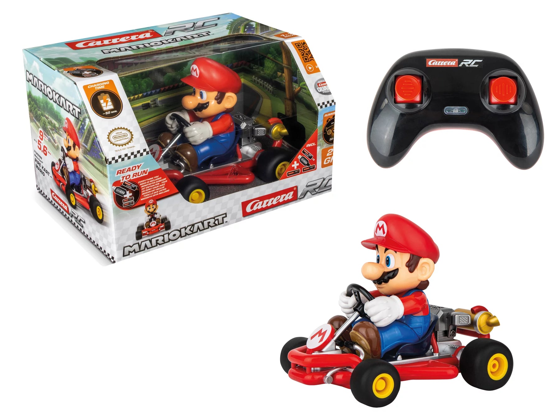 2,4GHz Mario Kart™ Pipe Kart, Mario