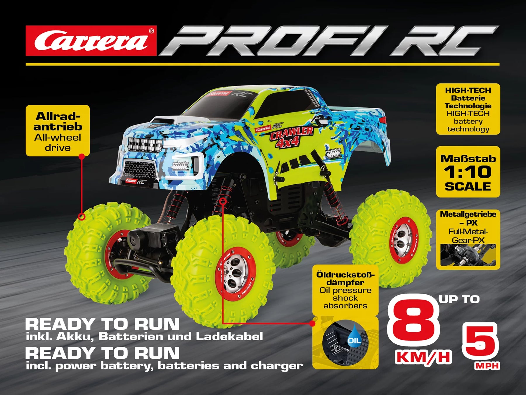 2,4GHz Crawler -PX- Carrera Profi RC