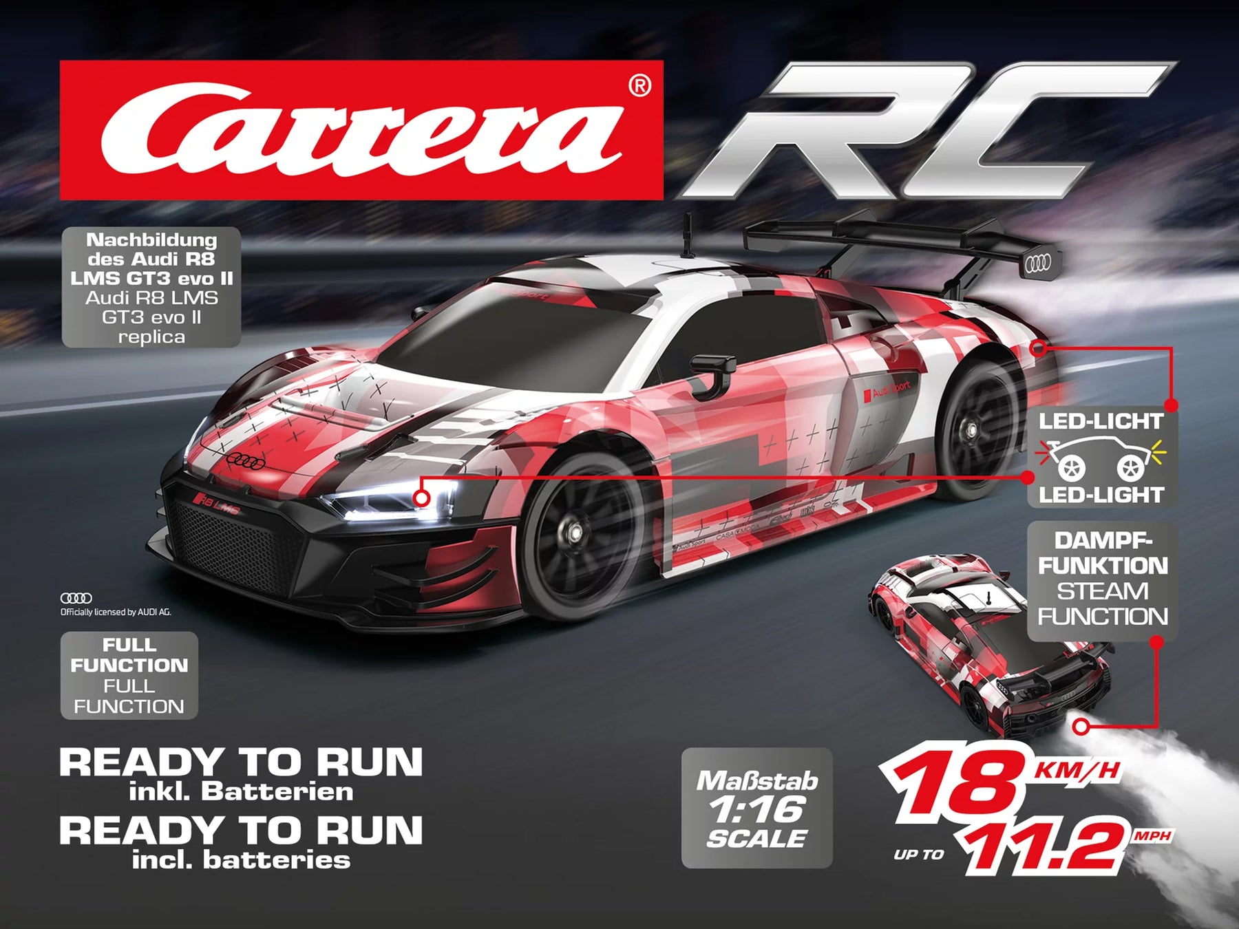 2,4GHz Audi R8 LMS GT3 evo II - Steam
