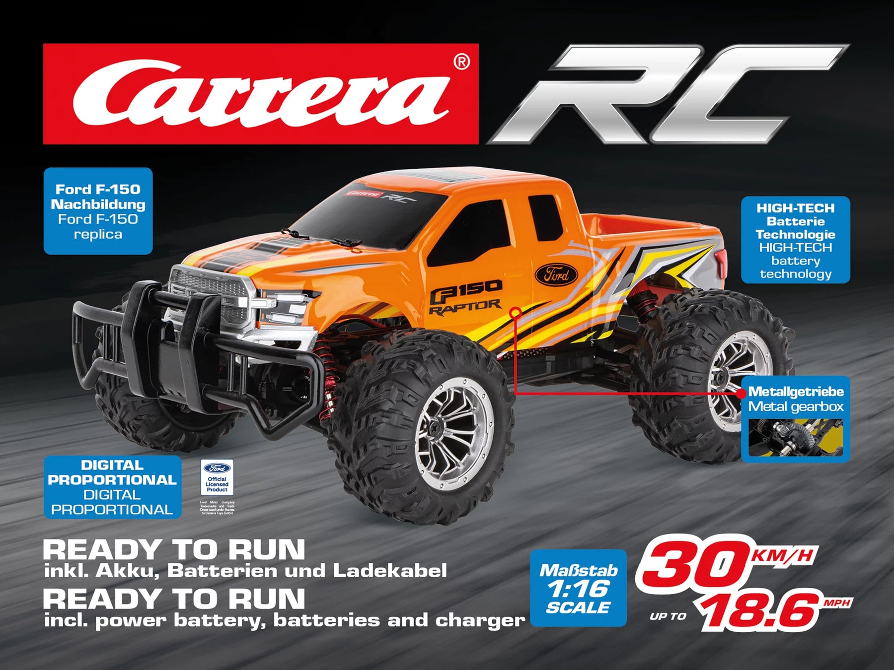2,4GHz Ford F-150 Raptor D/P