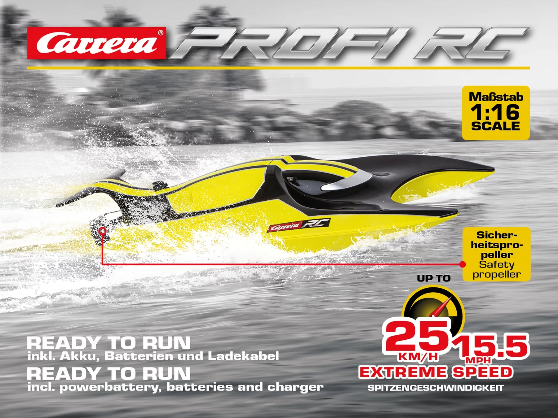 2,4GHz Speedray - Carrera Profi RC Boot