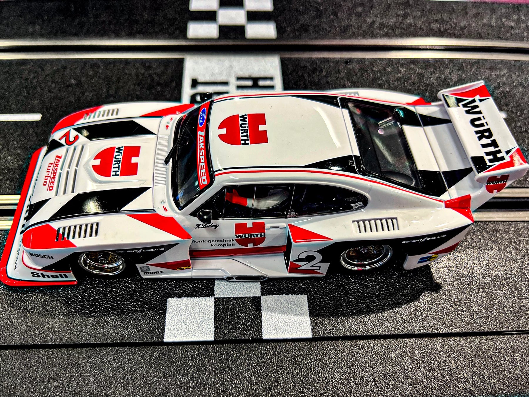 Ford Capri Zakspeed Turbo "Würth-Zakspeed-Team, No.2"