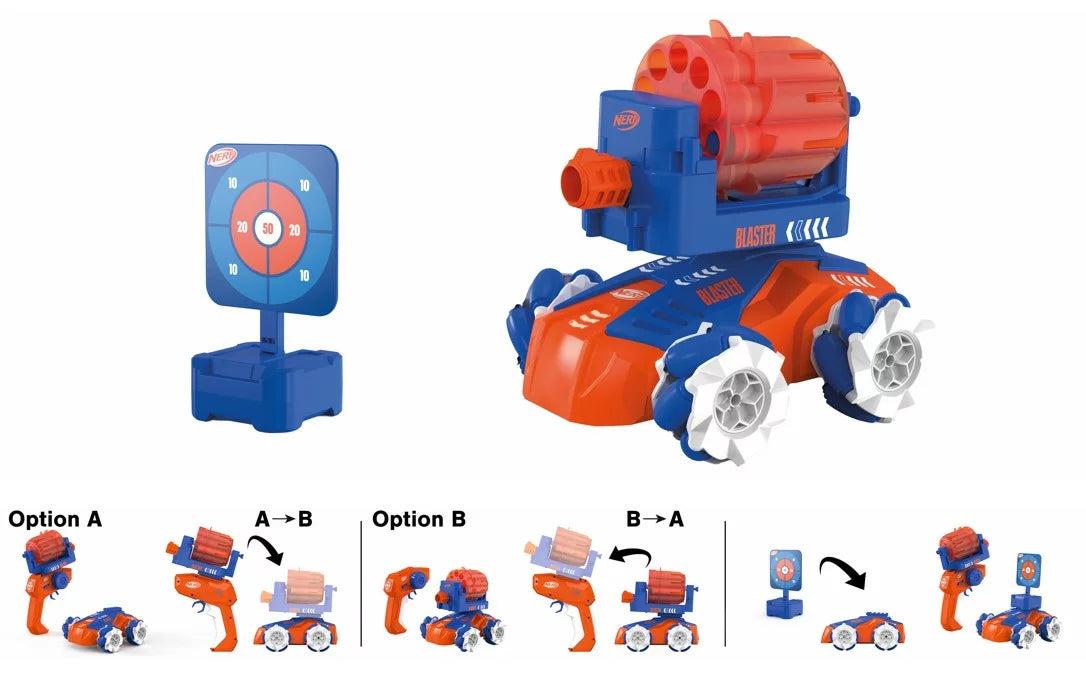 2,4GHz Nerf™ Blasting Car