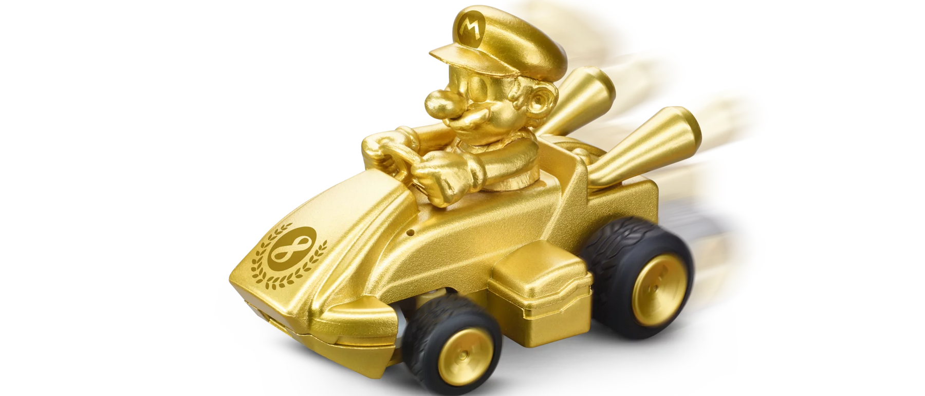 2,4GHz Mario Kart(TM) Mini RC, Mario - Gold (Paperbox)