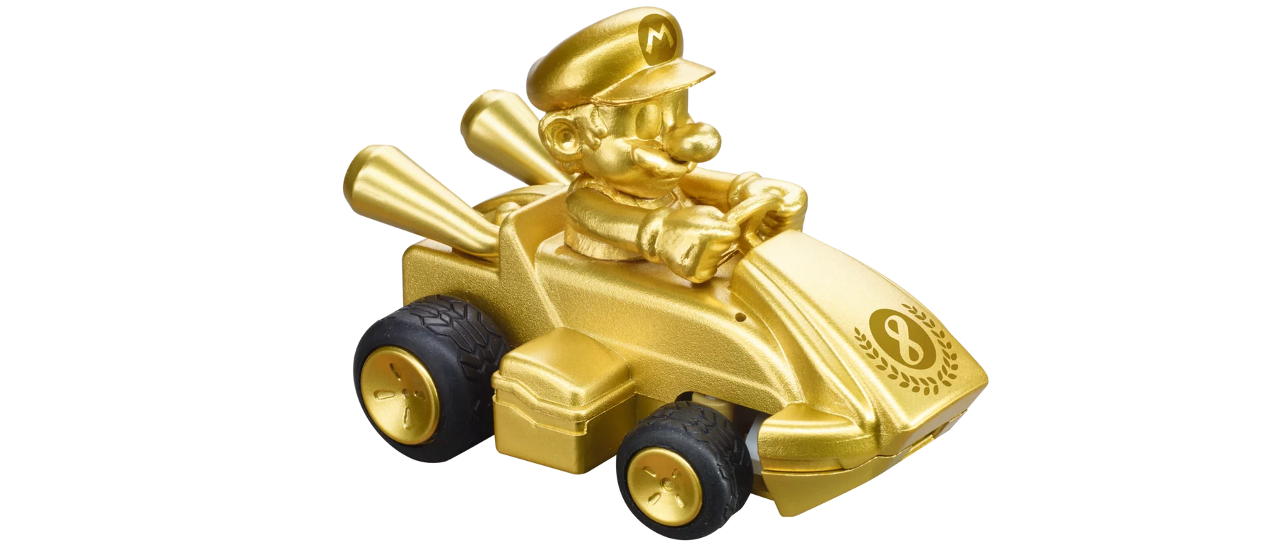 2,4GHz Mario Kart(TM) Mini RC, Mario - Gold (Paperbox)