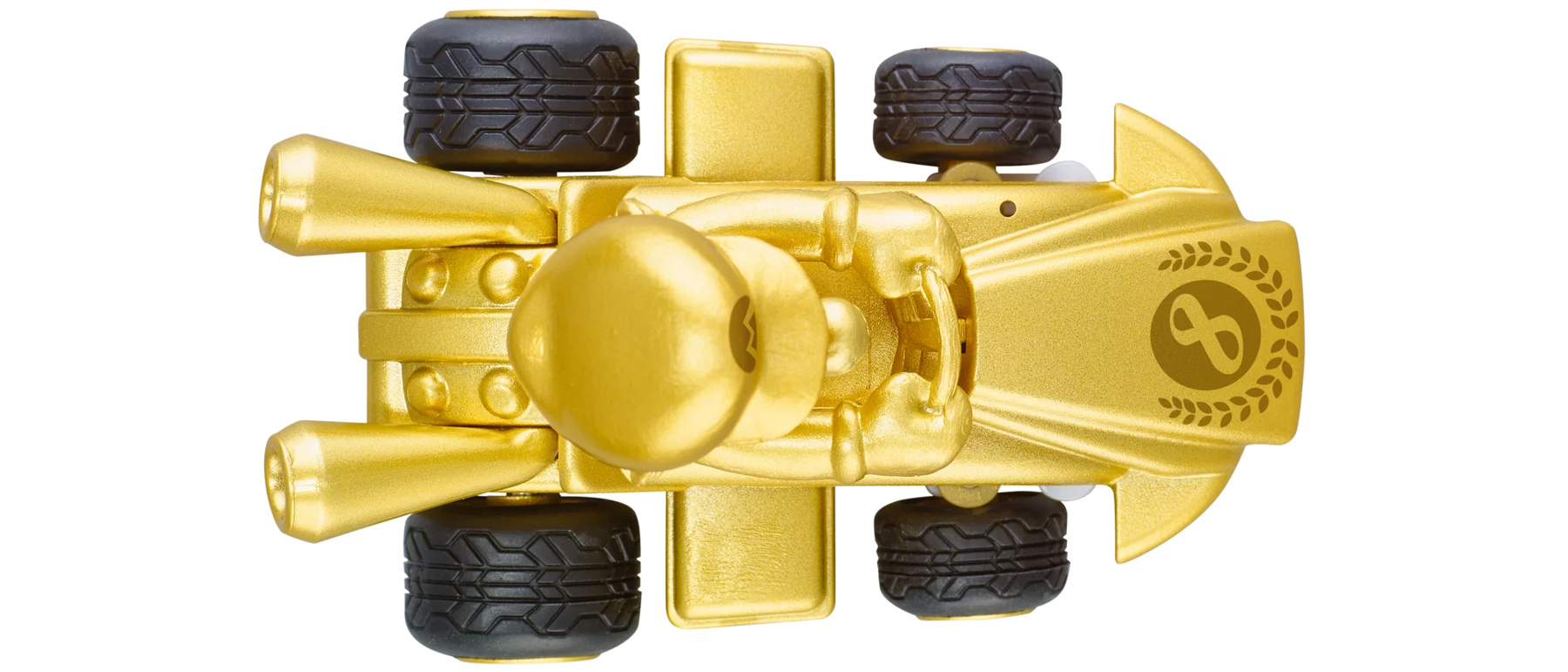 2,4GHz Mario Kart(TM) Mini RC, Mario - Gold (Paperbox)