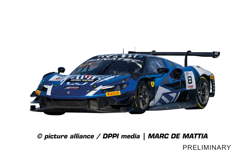 Ferrari 296 GT3 «Kessel Racing, No.8« 24H Spa 2024