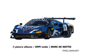 Ferrari 296 GT3 «Kessel Racing, No.8« 24H Spa 2024