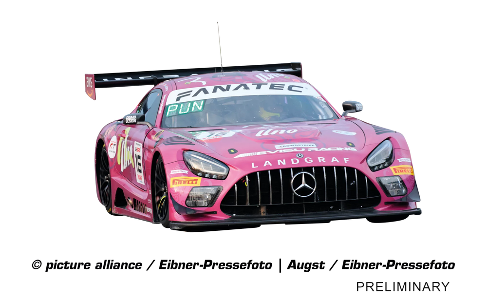 Mercedes-AMG GT3 Evo "Unoracing Team Landgraf, No.16" 24H Spa 2024