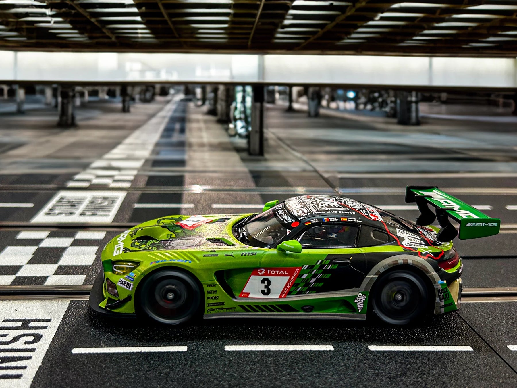 Mercedes-AMG GT3 Evo "GetSpeed Performance, No.3", 24H Nürburgring