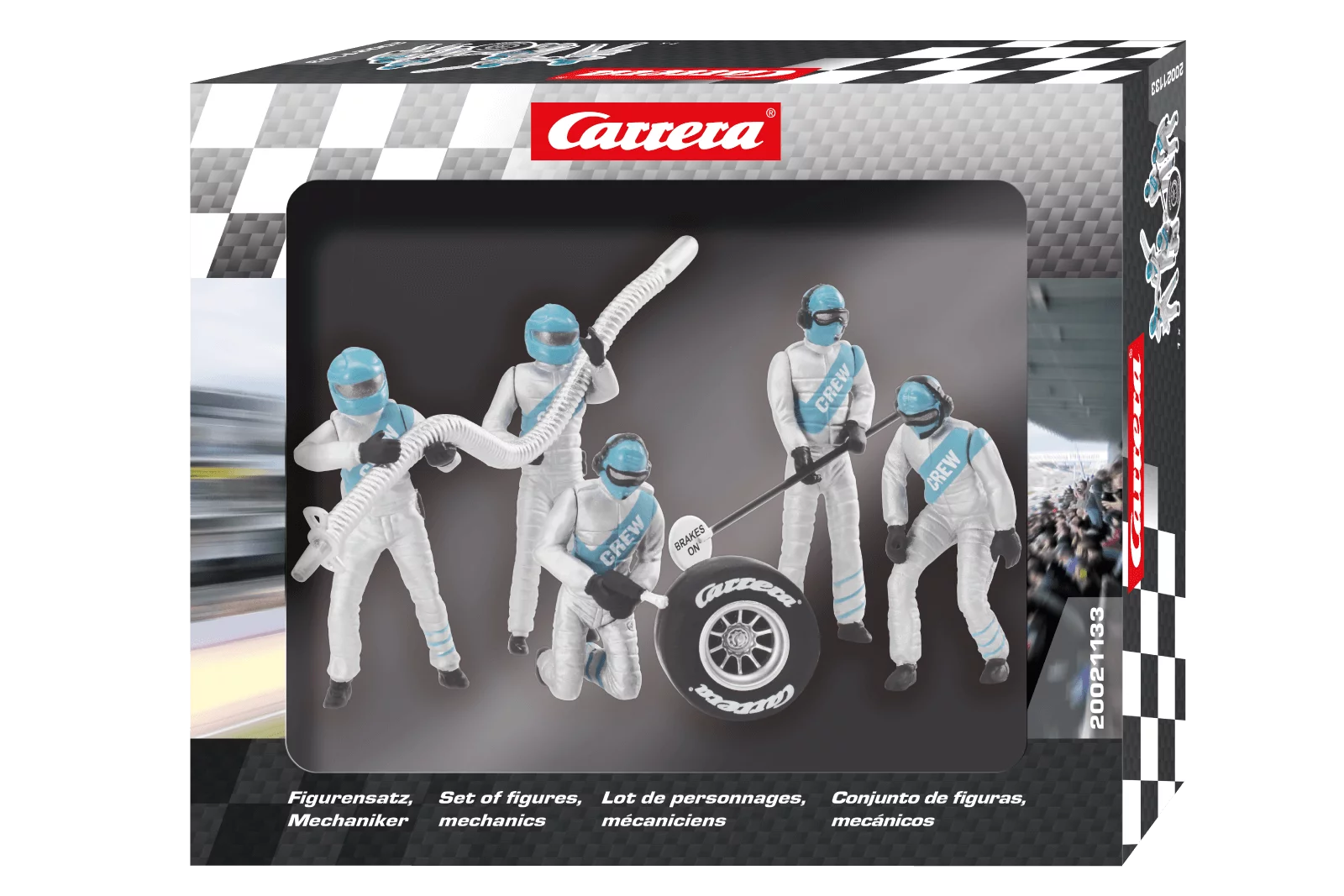 Figurensatz Mechaniker, silber