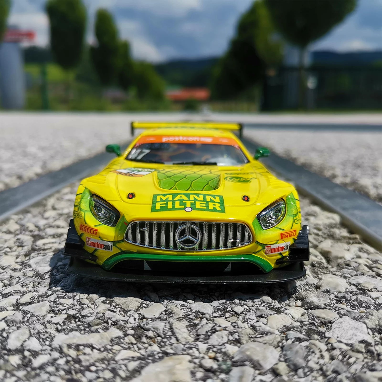 Mercedes-AMG GT3 "MANN-FILTER Team HTP, No.47"