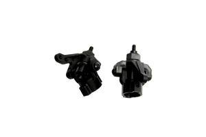 Front wheel suspension