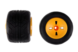 2 rear wheels with rims #162107X/108X