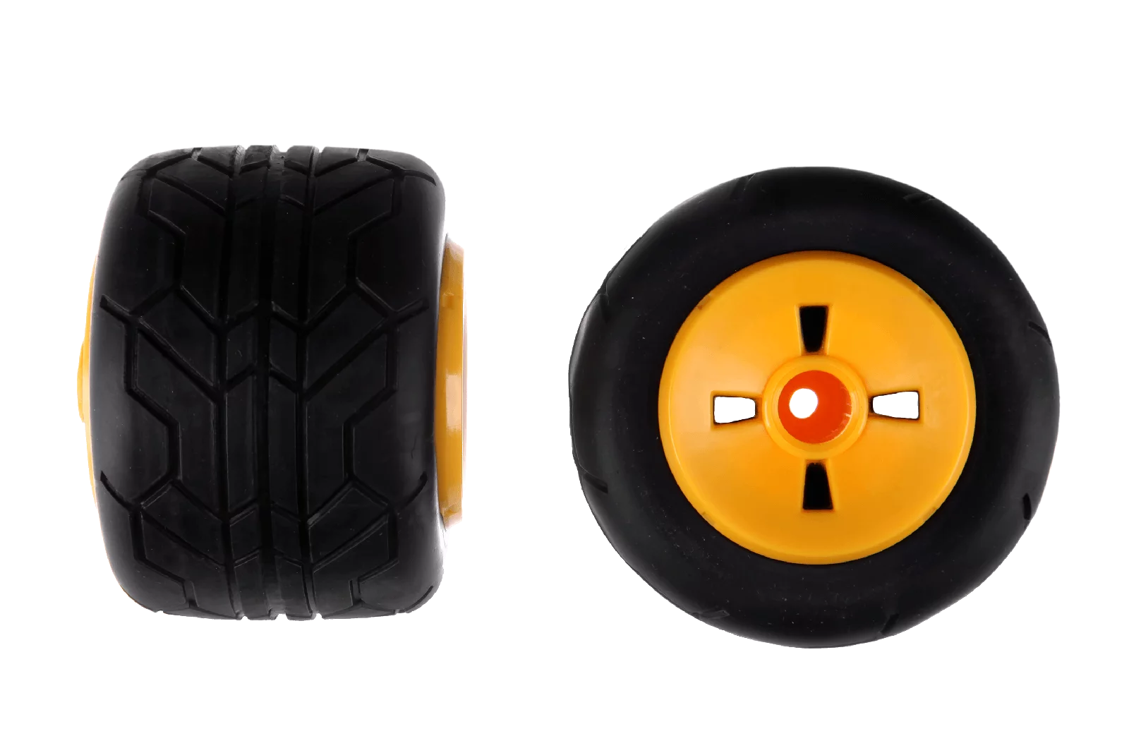 2 achterwielen met velgen #162107X/108X