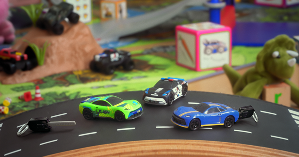 The Streetracer on the keychain! Speed at the push of a button