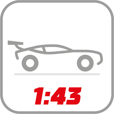 Měřítko vozidla 1:43