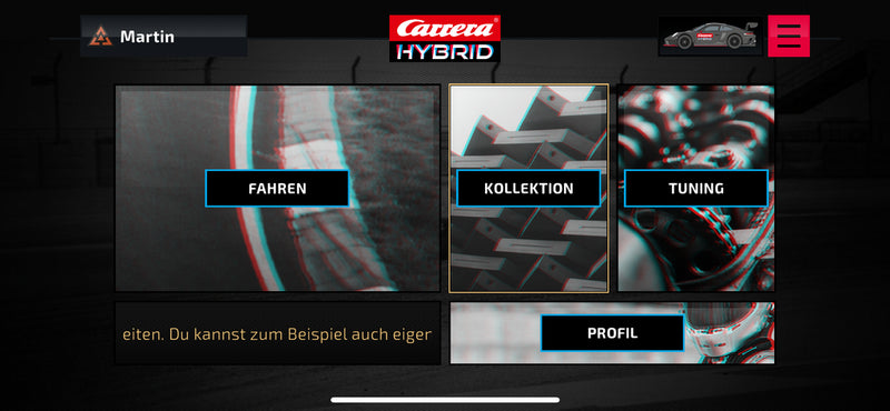 Einblicke in die App