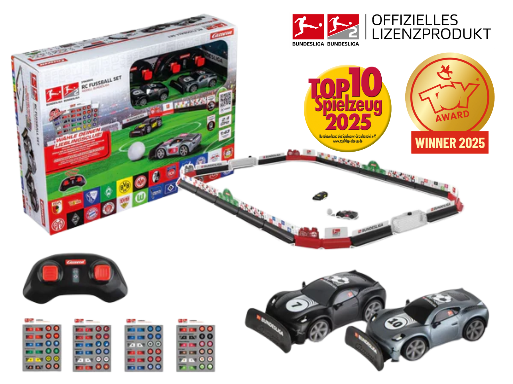 2,4GHz RC Fußball Set Modell Bundesliga
