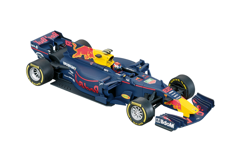 Potenza da corsa completa con il Bolido di Carrera Red Bull
