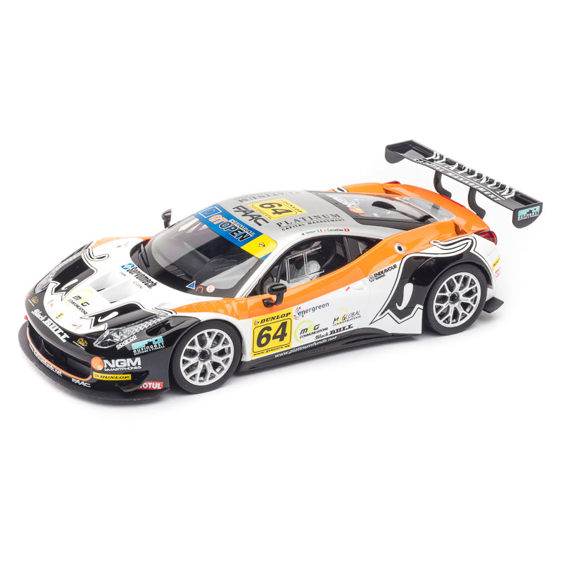 Carrera DIGTIAL 124 Ferrari 458 Italia GT3 Black Bull Racing, No.64, GT Open 2014
