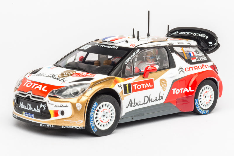 Carrera DIGITAL 132 Citroën DS3 WRC "Citroën Total Abu Dhabi, No.1
