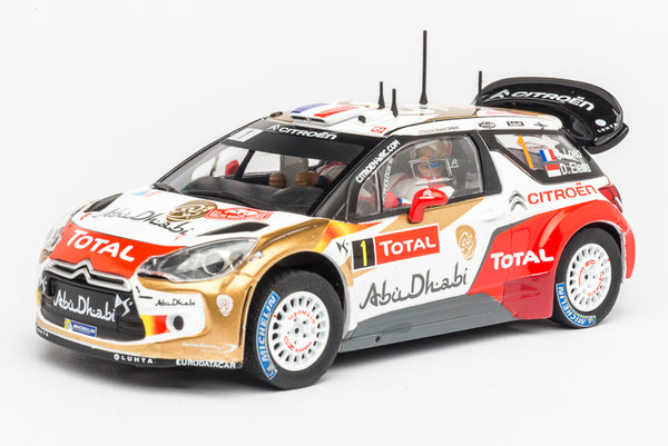 Carrera DIGITAL 132 Citroën DS3 WRC "Citroën Total Abu Dhabi, No.1