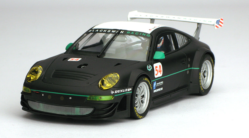 Carrera D124 Porsche GT3 RSR Blackswan Racing, Test 2010