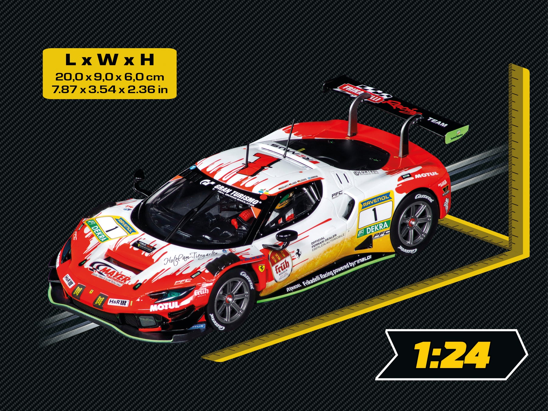 Ferrari 296 GT3 «Frikadelli Racing, No.1» 24H Nürburgring