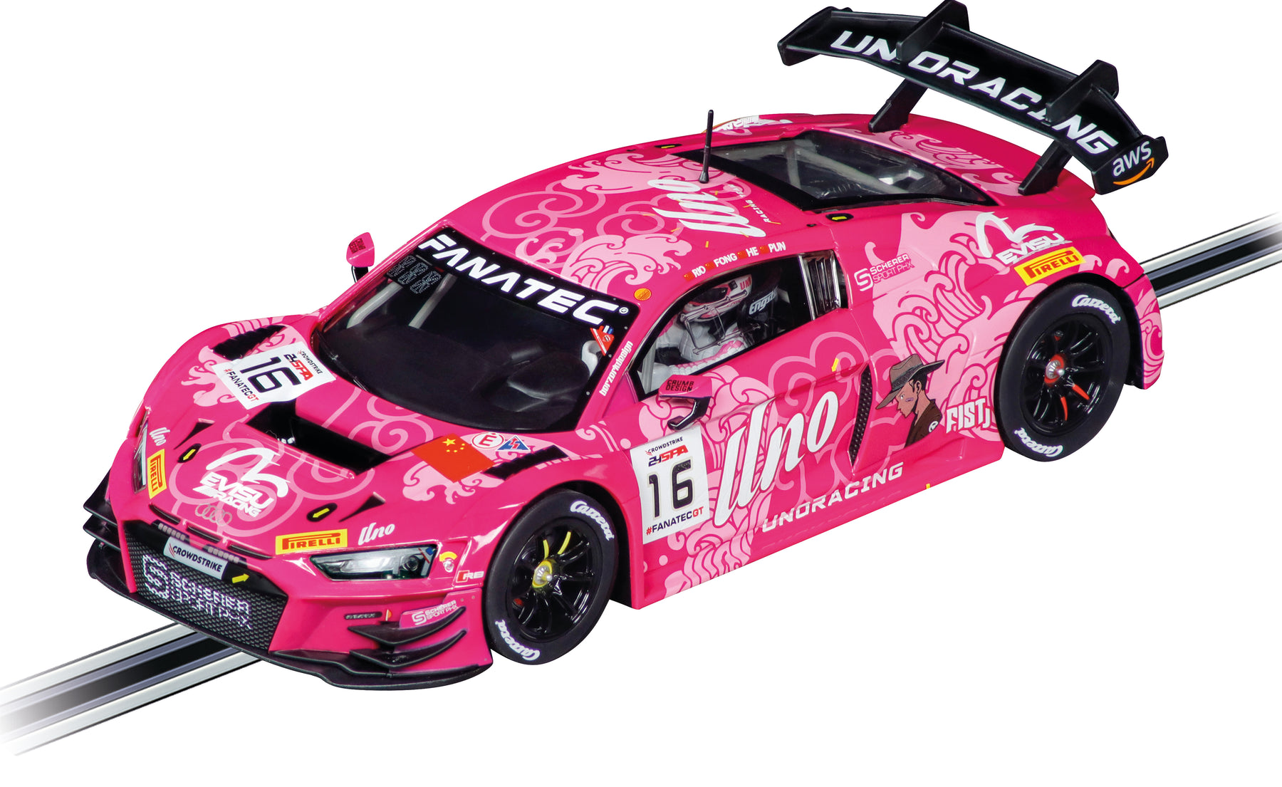 Audi R8 LMS GT3 evo II "Uno Racing Team, No.16"