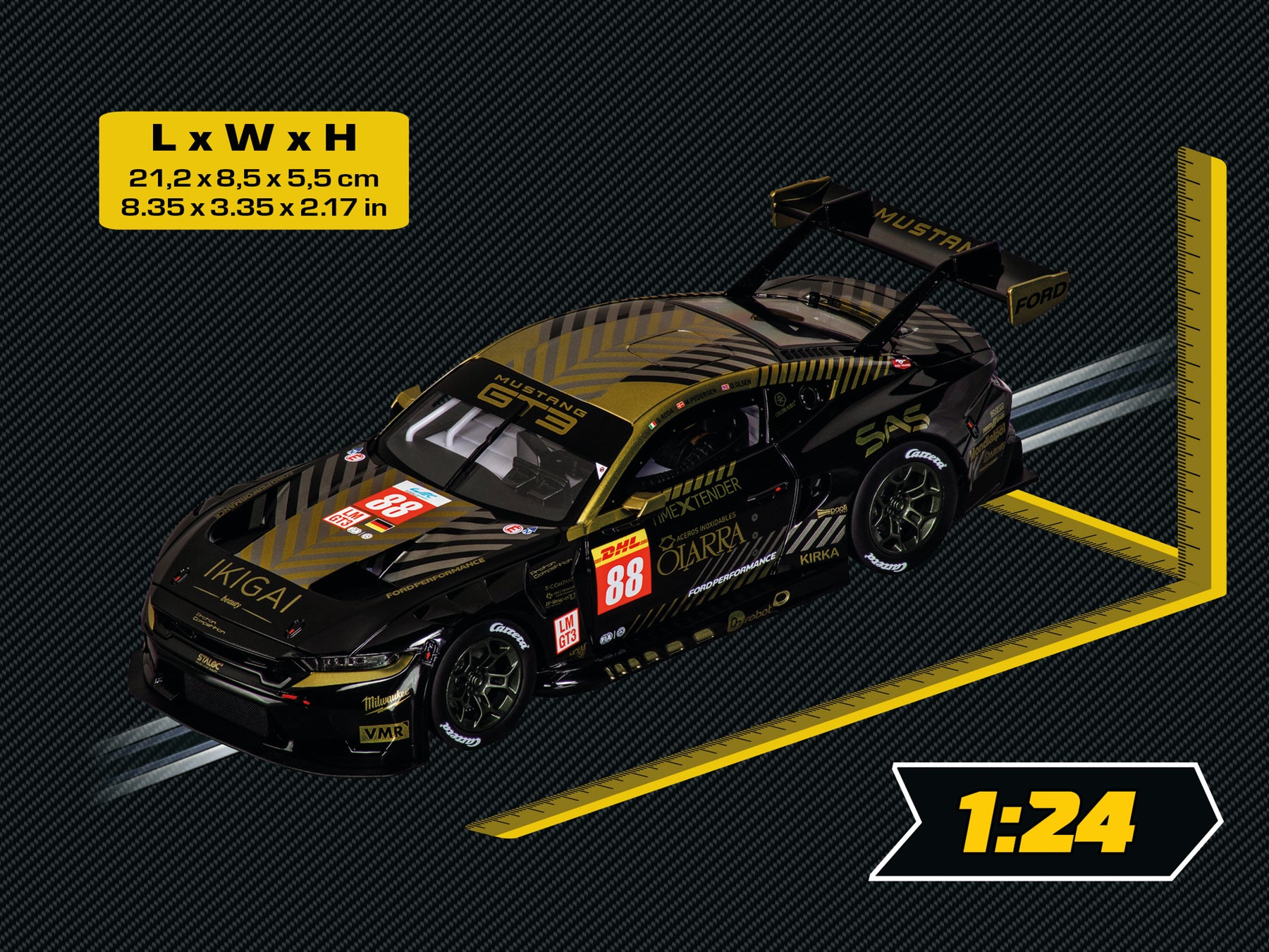 Ford Mustang GT3 "Proton Competition, n.88" Spa 2024