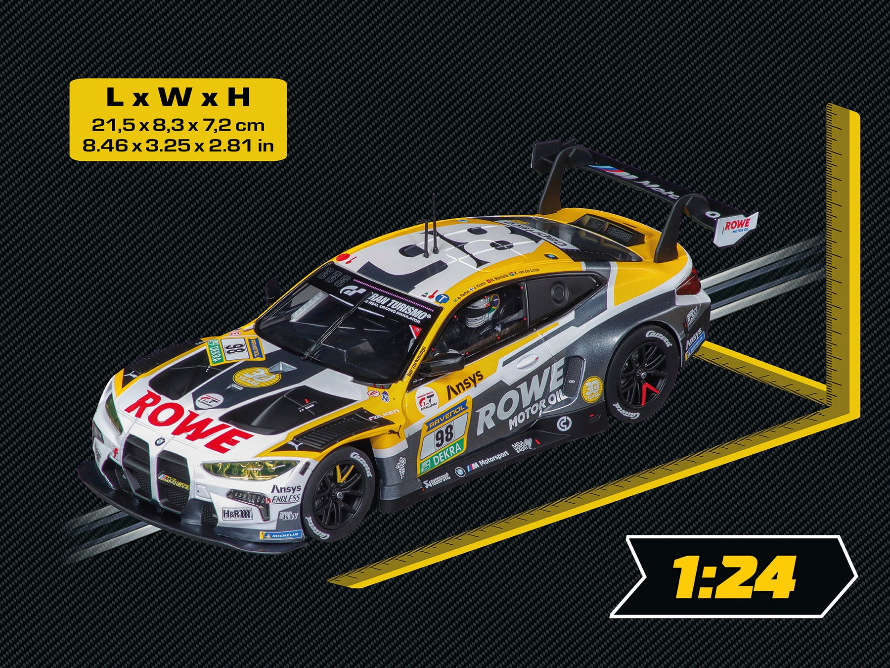 BMW M4 GT3 Evo "ROWE Racing, No.98", 24h Nürburgring 2025