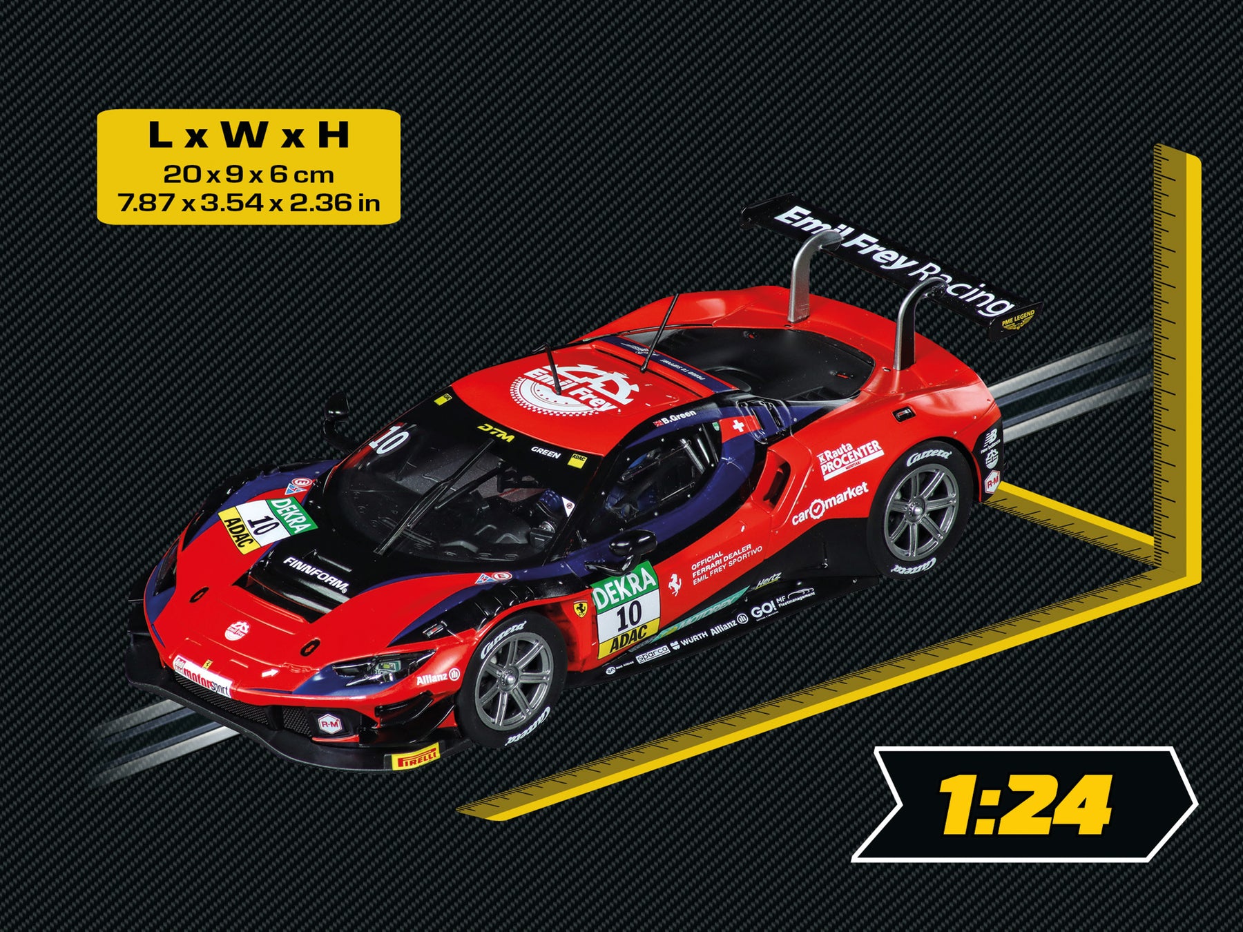 Ferrari 296 GT3 "Emil Frey Racing, No.10", DTM 2025"</tcmaspace>