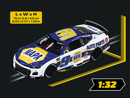 NASCAR Camaro NextGen ZL1 „Hendrick Motorsports, Chase Elliott, 2.9" szám9", 2026-os szezon”