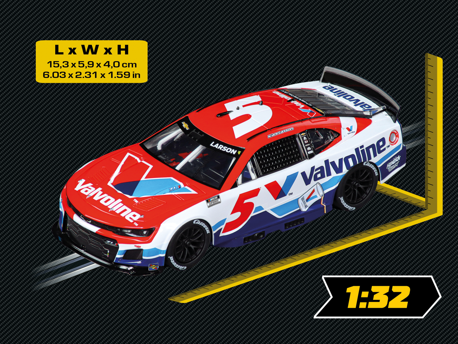 NASCAR Camaro NextGen ZL1 "Hendrick Motorsports, Kyle Larson, No.5" 2026 Season"