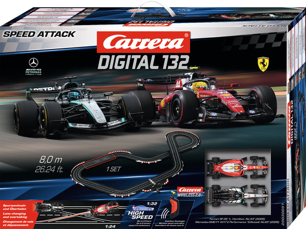 Carrera DIGITAL 132 Speed Attack – Formula 1 Set