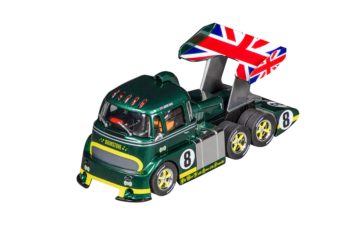 Racetruck Cabover "British Racing Green, No.8"